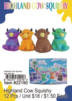 Highland Cow Squishy